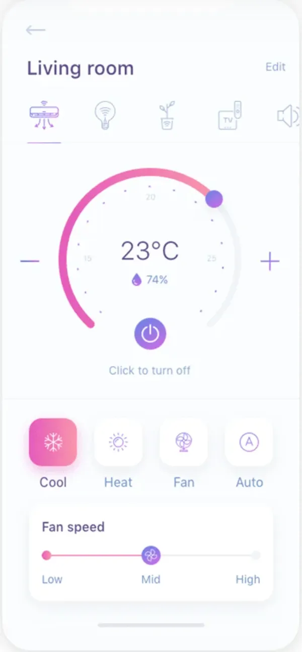 SmartHome interface